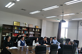 公司領(lǐng)導會見荷蘭恩斯赫德市經(jīng)濟、 教育、社會局局長一行